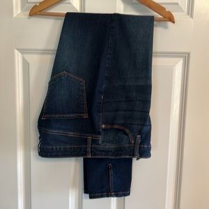 Price Drop! Nine West jeans. Sz 12. Hi rise/ straight, split leg. Exc cond. $8
